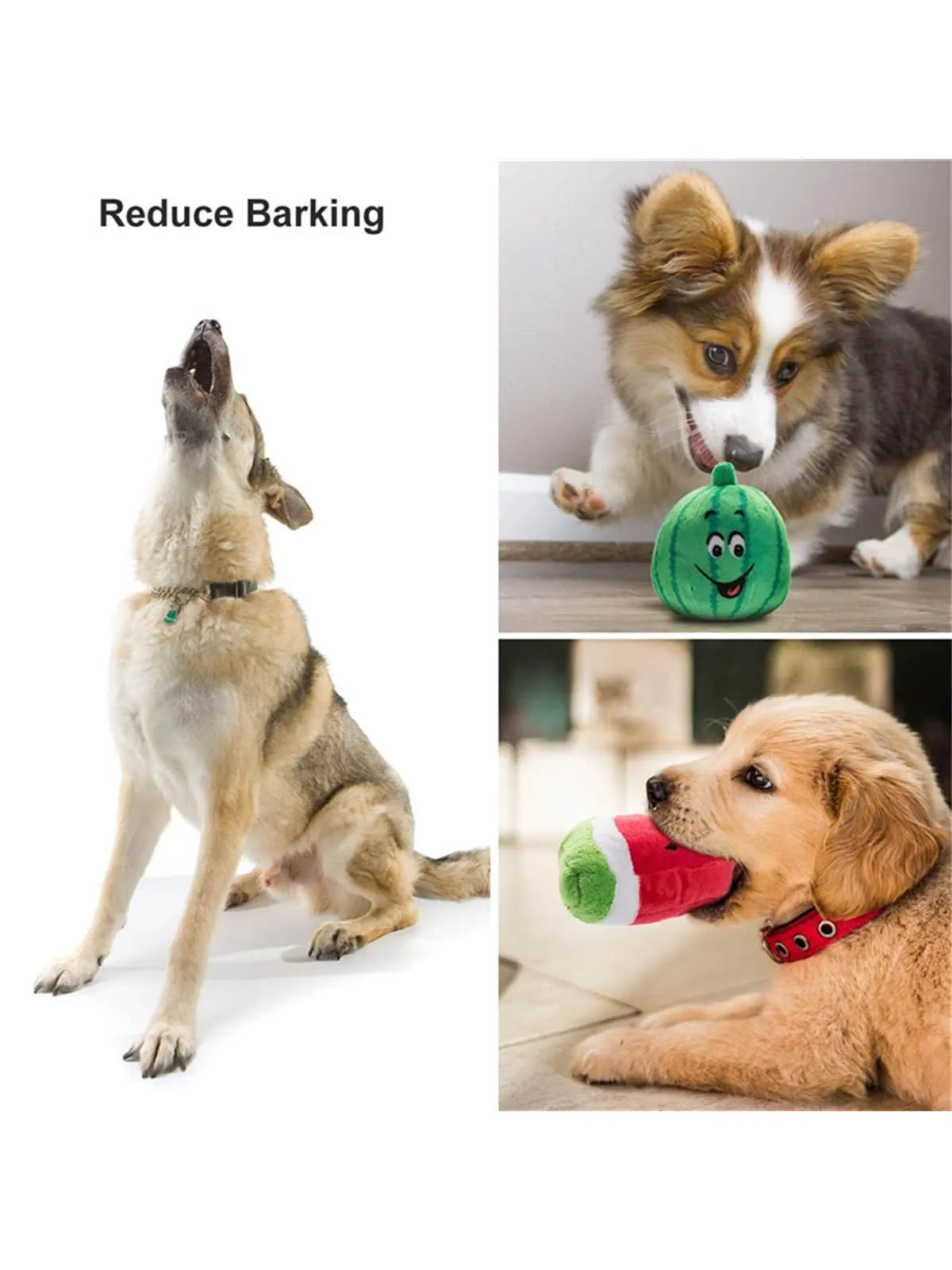 10pcs Random Plush Dog Sounding Toys