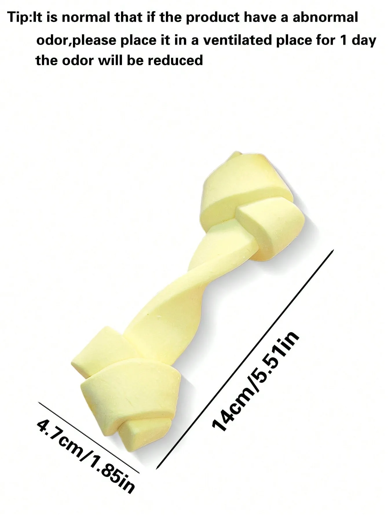 1pc Pet Toy Durable Bite-Resistant Teeth Cleaning Stick For Medium Dogs, Puzzle Rubber Twisted & Chew Toy, Only For Pet Use