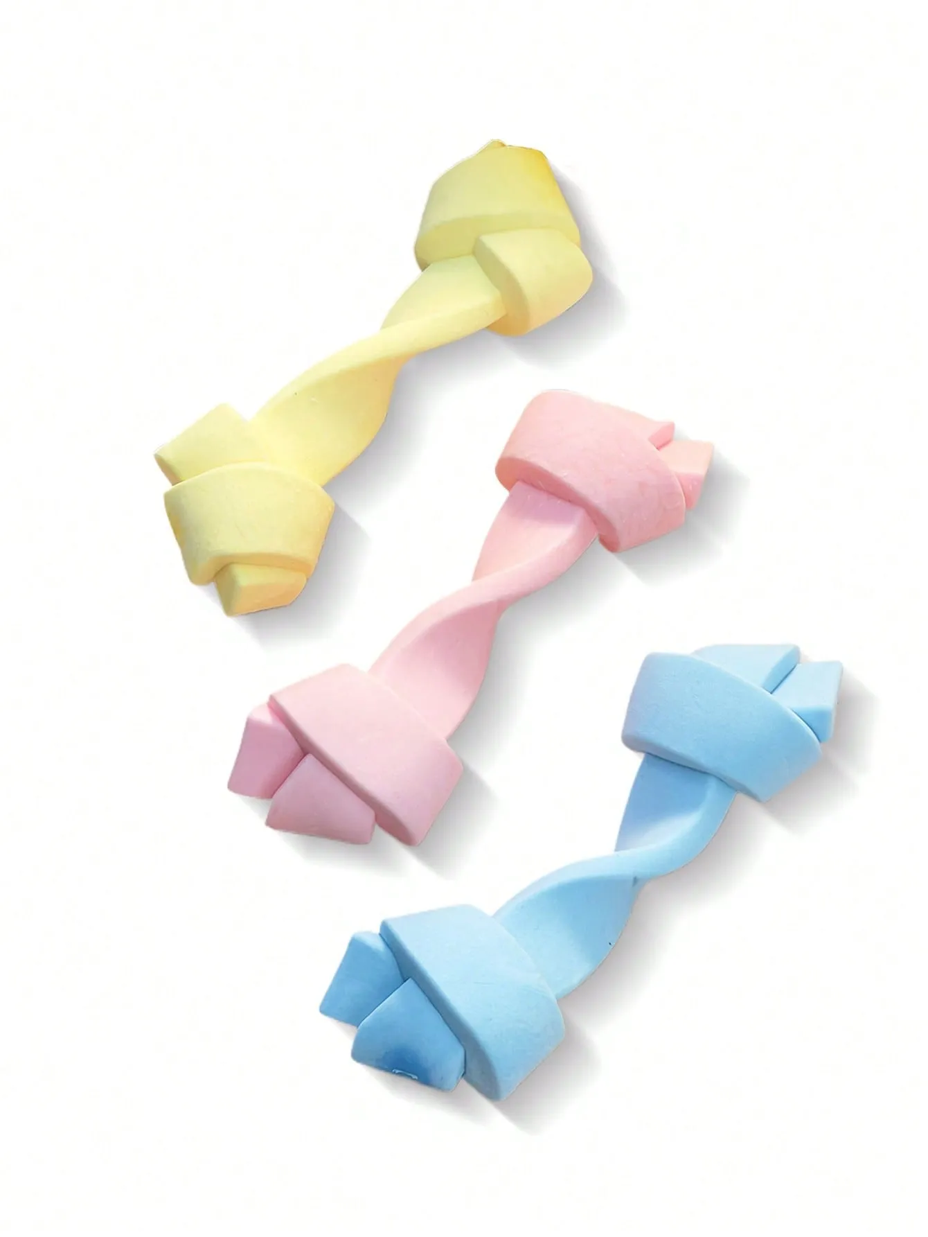 1pc Pet Toy Durable Bite-Resistant Teeth Cleaning Stick For Medium Dogs, Puzzle Rubber Twisted & Chew Toy, Only For Pet Use