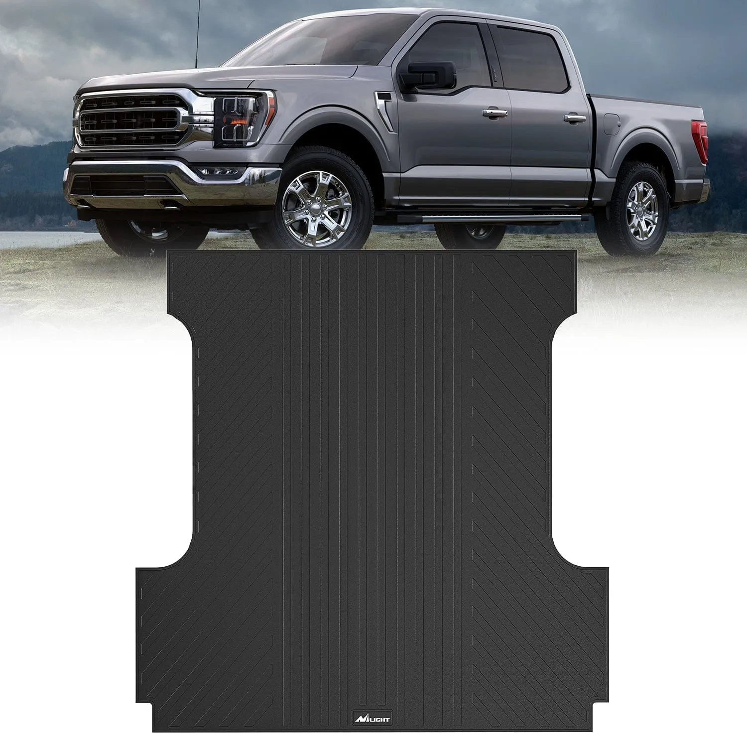 5.5ft Rubber Short Bed For 2015 2016 2017 2018 2019 2020 2021 2022 Ford F150 SuperCrew Cab
