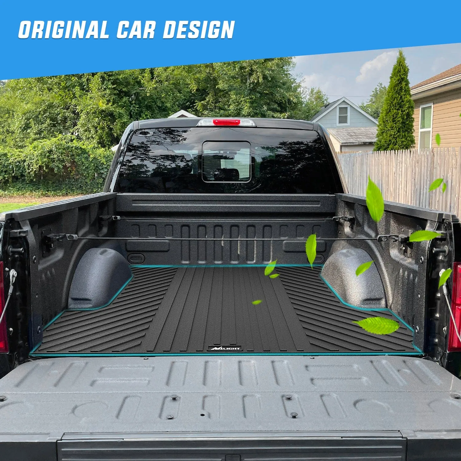 5.5ft Rubber Short Bed For 2015 2016 2017 2018 2019 2020 2021 2022 Ford F150 SuperCrew Cab