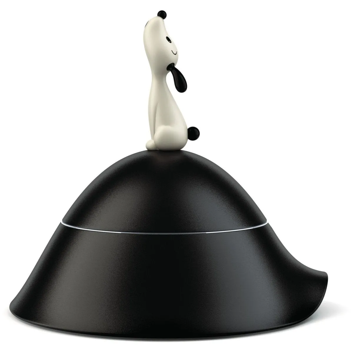 Alessi Lula' Black Dog Bowl