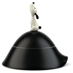 Alessi Lula' Black Dog Bowl