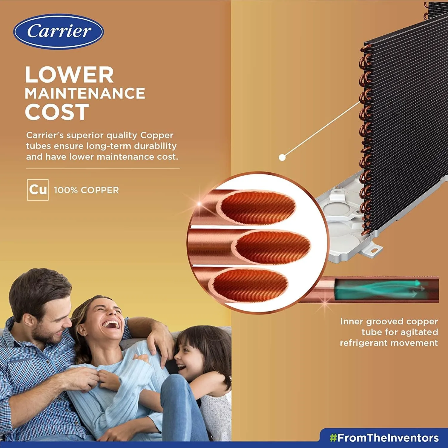 Carrier 24k 3 Star Emperia Lxi Inverter R32 Split AC  2 Ton 3Star CAI24EL3R32F0