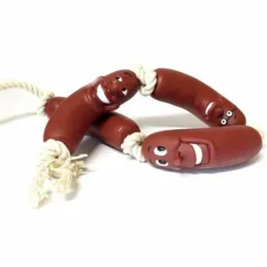 CLASSIC Vinyl Sausage Rope Tug