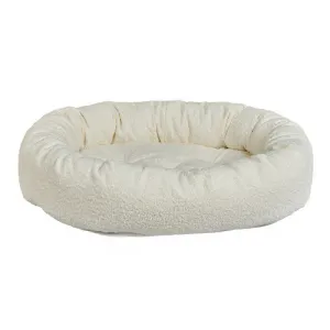 Donut Bolster Dog Bed — Milkshake