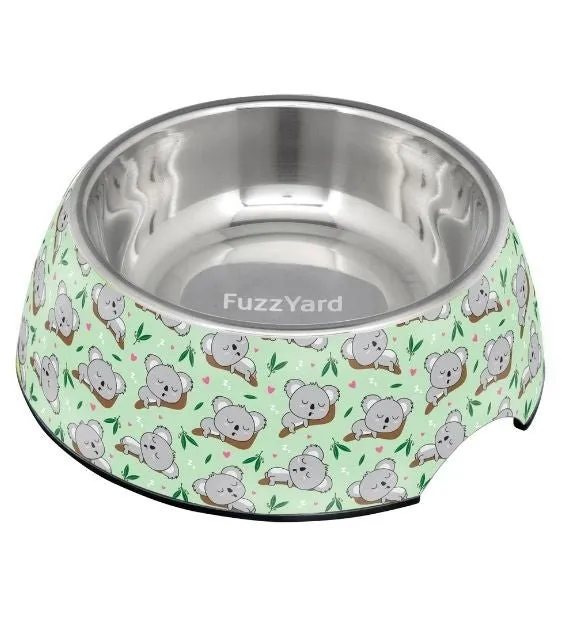 FuzzYard Dreamtime Koalas Dog Feeding Bowl