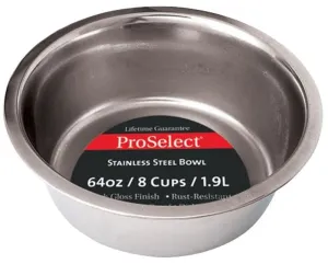 HiLo ZW150 64/56620 Pet Feeding Dish, M, 2 qt Volume, Stainless Steel :EA: QUANTITY: 1