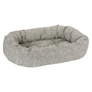 Jacquard Donut Bolstered Dog Bed — Dimaondback