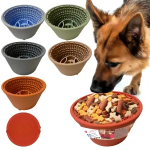 Multi-Functional Silicone Slow Feeder for Dogs and Cats