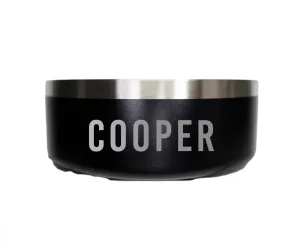 Personalized Stainless Steel Pet Feeding Bowl