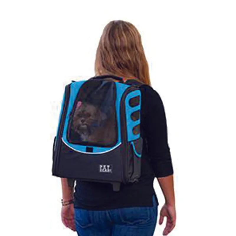 Pet Gear, I-GO2 (Escort) 5-in-1 Pet Carrier [Backpack/Tote/Roller Bag/Car Seat]