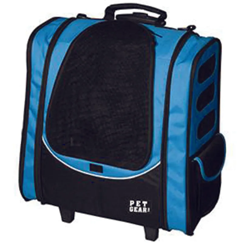 Pet Gear, I-GO2 (Escort) 5-in-1 Pet Carrier [Backpack/Tote/Roller Bag/Car Seat]