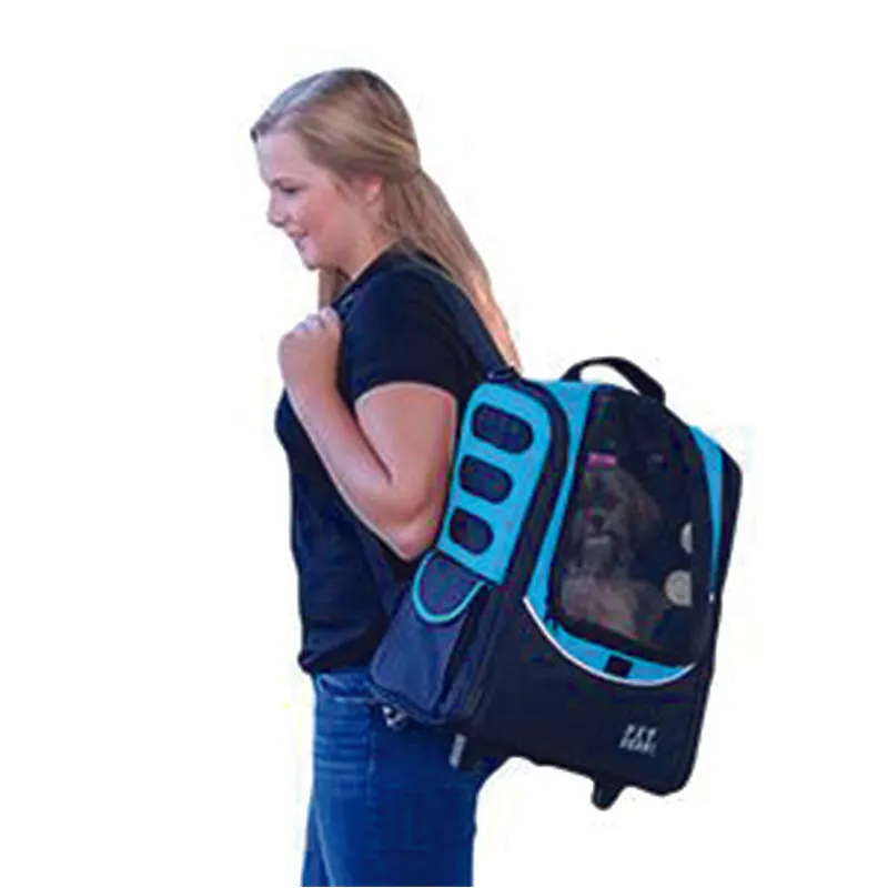 Pet Gear, I-GO2 (Escort) 5-in-1 Pet Carrier [Backpack/Tote/Roller Bag/Car Seat]