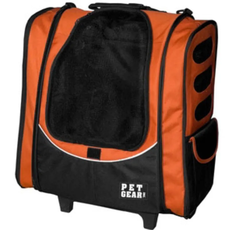 Pet Gear, I-GO2 (Escort) 5-in-1 Pet Carrier [Backpack/Tote/Roller Bag/Car Seat]