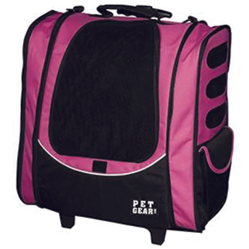 Pet Gear, I-GO2 (Escort) 5-in-1 Pet Carrier [Backpack/Tote/Roller Bag/Car Seat]