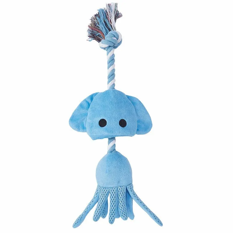 Petio Admate - Sturdy Rope Dog Toy Squid (Blue)