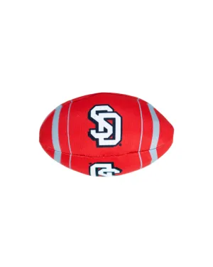 Plush Doggie Football Squeeze Toy