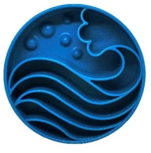 Soda Pup Slow Feeder - Wave