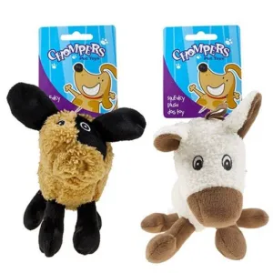 Squeaky Plush Donkey Dog Toy - 16cm