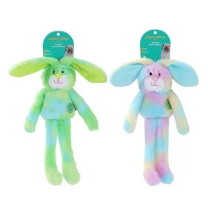 Tie Dye Plush Rabbit Pet Toy - 55cm x 10cm x 7cm